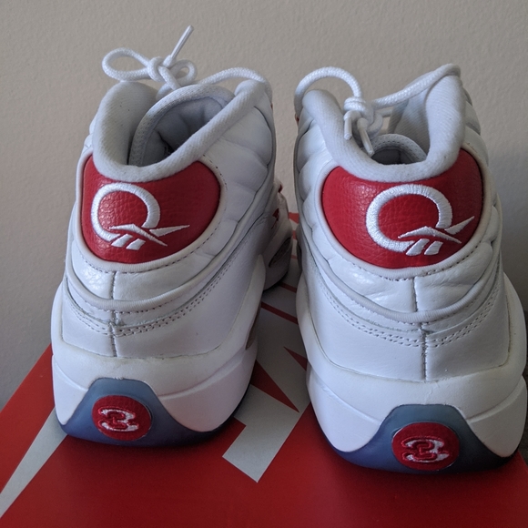 2012 Reebok Question Red Toe Iverson Size 13 DS xi - Picture 4 of 9